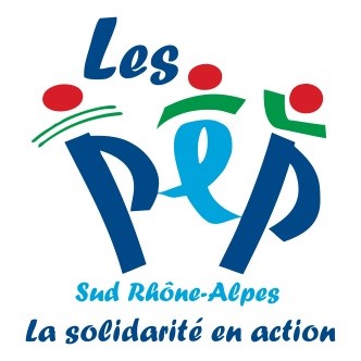 Logo de l'association des Pupilles de l'Enseignement Public Sud-Rhône-Alpes accompangmenent des personnes en situation de handicap